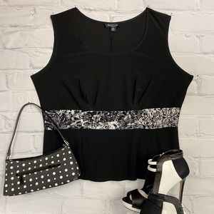 Cute Black & White Tank